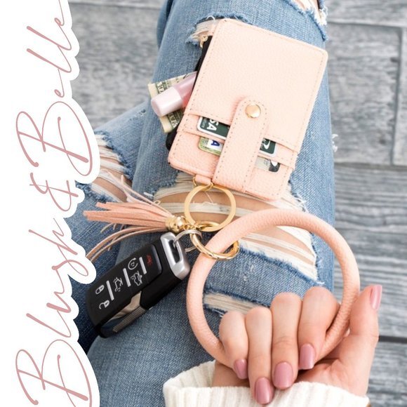 Blush & Belle Accessories Last One Wallet Key Ring Bracelet W